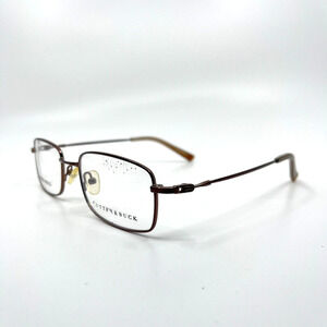 Cutter and‎ buck Eyeglasses Frames Brown Full Rim 52-18-140 H6773